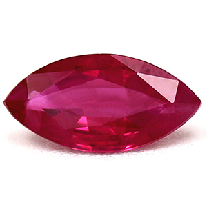 Ruby Marquise 0.58 carat Red Photo