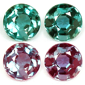 0.17 carat Round Alexandrite - Gemstone Thumbnail