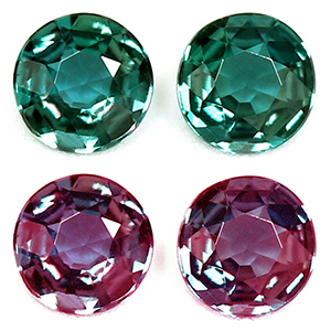 0.16 carat Round Alexandrite - Gemstone Thumbnail