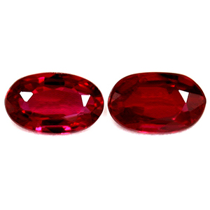 0.58 carat Oval Ruby - Gemstone Thumbnail
