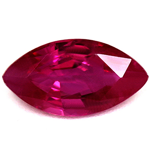 Ruby Marquise 0.67 carat Red Photo