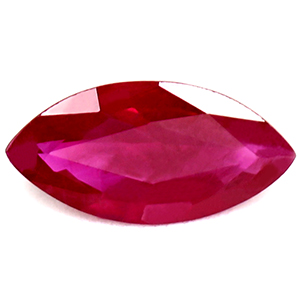 Ruby Marquise 0.59 carat Red Photo