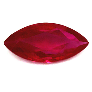 Ruby Marquise 0.57 carat Red Photo