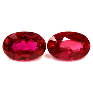 0.67 carat Oval Ruby - Gemstone Thumbnail