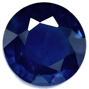 Sapphire Round 0.77 carat Blue Photo