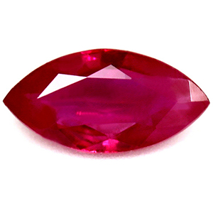 Ruby Marquise 0.77 carat Red Photo