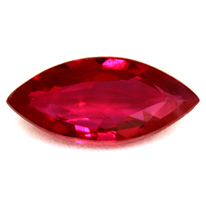 Ruby Marquise 0.73 carat Red Photo