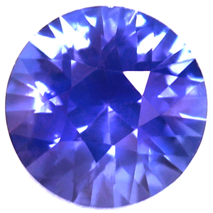 Sapphire Round 0.54 carat Blue Photo