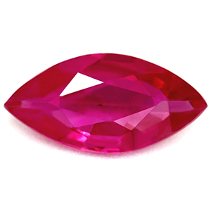 Ruby Marquise 0.55 carat Red Photo