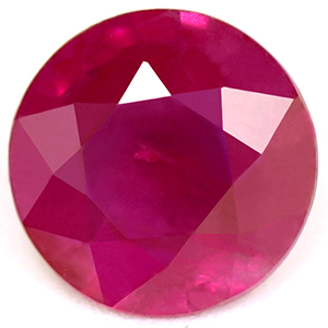 Ruby Round 0.69 carat Red Photo