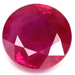 1.24 carat Round Ruby - Gemstone Thumbnail
