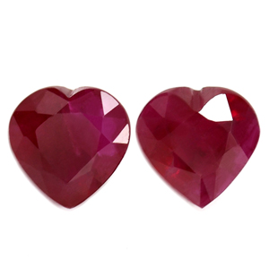 1.11 carat Heart Ruby - Gemstone Thumbnail