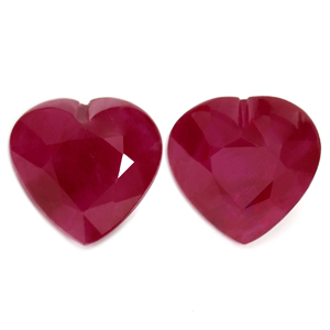 1.36 carat Heart Ruby - Gemstone Thumbnail