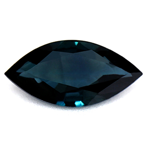Sapphire Marquise 0.82 carat Blue Green Photo