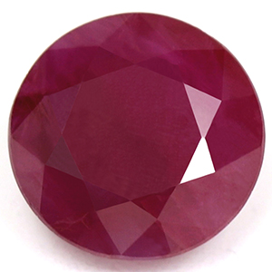 1.25 carat Round Ruby - Gemstone Thumbnail