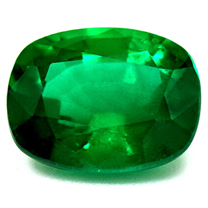 Emerald Cushion 3.43 carat Green Photo