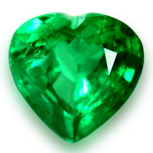 1.20 carat Heart Emerald - Gemstone Thumbnail