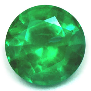 0.85 carat Round Emerald - Gemstone Thumbnail