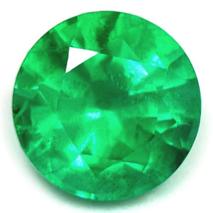 0.75 carat Round Emerald - Gemstone Thumbnail