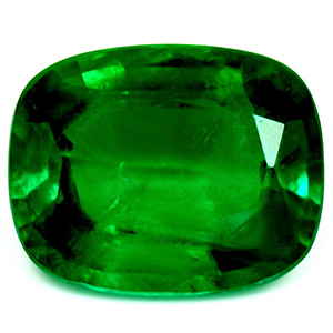 Emerald Cushion 3.62 carat Green Photo