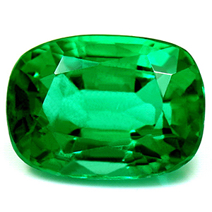Emerald Cushion 1.00 carat Green Photo