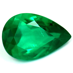 Emerald Pear 0.54 carat Green Photo