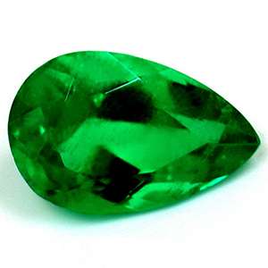 Emerald Pear 0.52 carat Green Photo