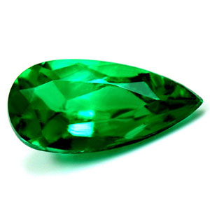 Emerald Pear 0.59 carat Green Photo