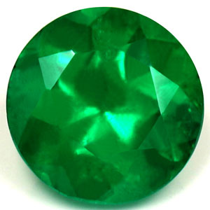 0.73 carat Round Emerald - Gemstone Thumbnail