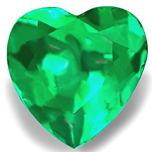 1.25 carat Heart Emerald - Gemstone Thumbnail
