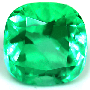 Emerald Cushion 0.95 carat Green Photo
