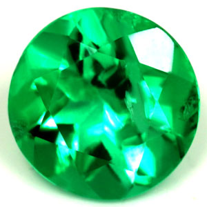 0.86 carat Round Emerald - Gemstone Thumbnail