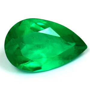 Emerald Pear 1.27 carat Green Photo