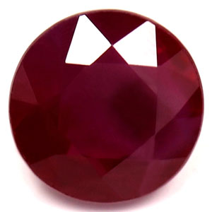 1.25 carat Round Ruby - Gemstone Thumbnail
