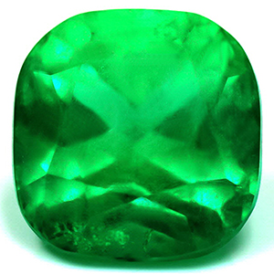 Emerald Cushion 5.39 carat Green Photo