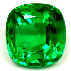 Emerald Cushion 1.96 carat Green Photo