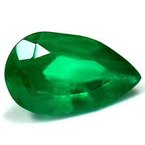 Emerald Pear 1.26 carat Green Photo