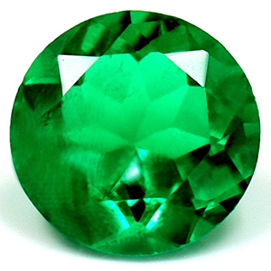 Emerald Round 0.57 carat Green Photo