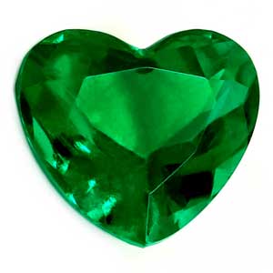 1.06 carat Heart Emerald - Gemstone Thumbnail