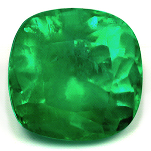 Emerald Cushion 3.28 carat Green Photo