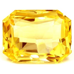 5 carat yellow sapphire top
