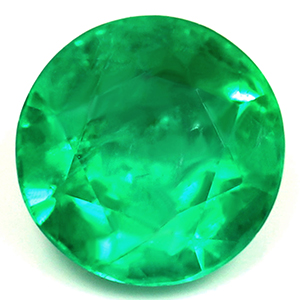 Emerald Round 0.67 carat Green Photo