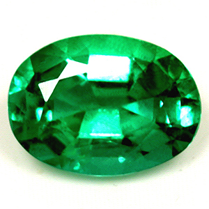 Emerald Oval 0.60 carat Green Photo