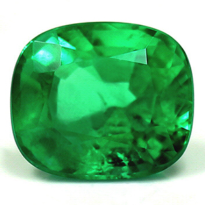 Emerald Cushion 1.28 carat Green Photo