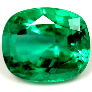 Emerald Cushion 7.59 carat Green Photo