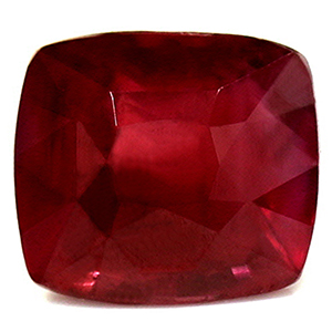 Ruby Cushion 1.05 carat Red Photo