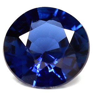 0.75 carat Round Sapphire - Gemstone Thumbnail