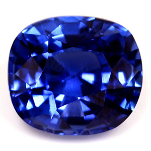 Sapphire Cushion 1.08 carat Blue Photo