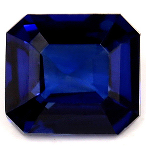 Sapphire Emerald 0.63 carat Blue Photo