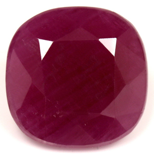 Ruby Cushion 5.28 carat Red Photo